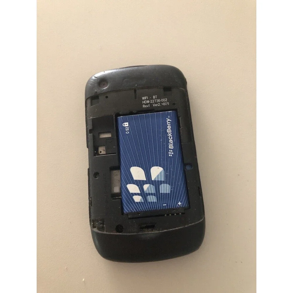 Blackberry Curve 8520 -AT&T No Cord parts only Black with battery